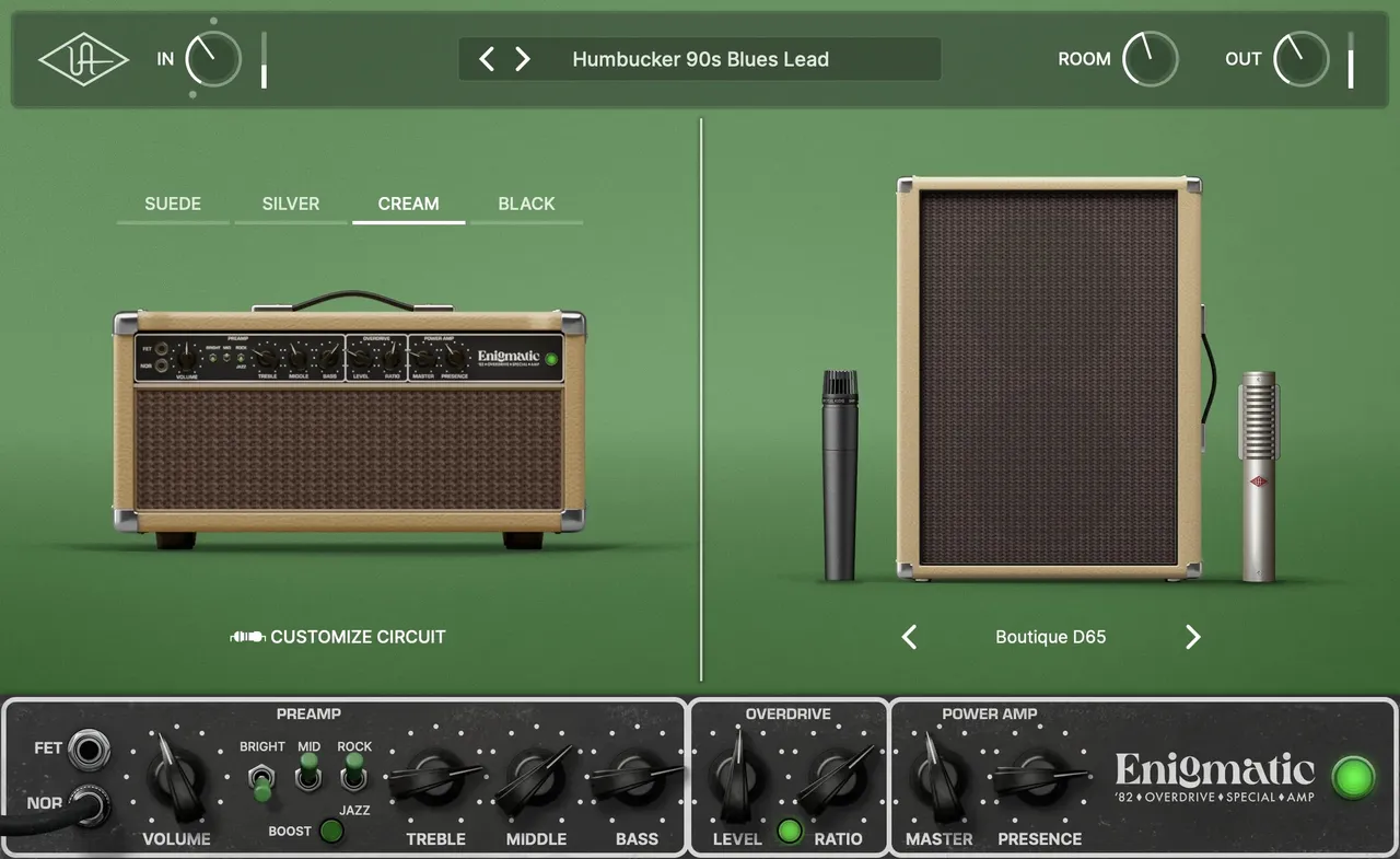 Universal Audio UAD Enigmatic ’82 Overdrive Special Amp - Image 6