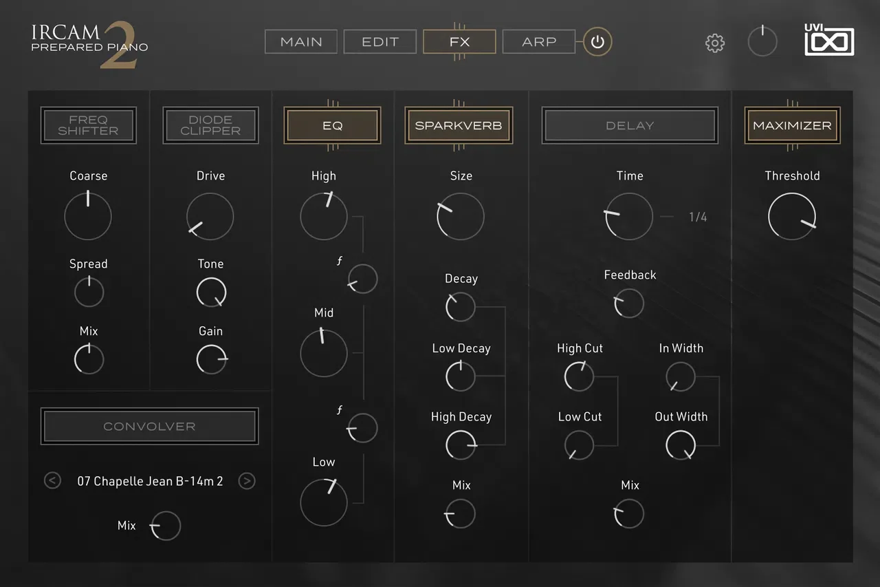 UVI IRCAM Prepared Piano 2 - Image 3