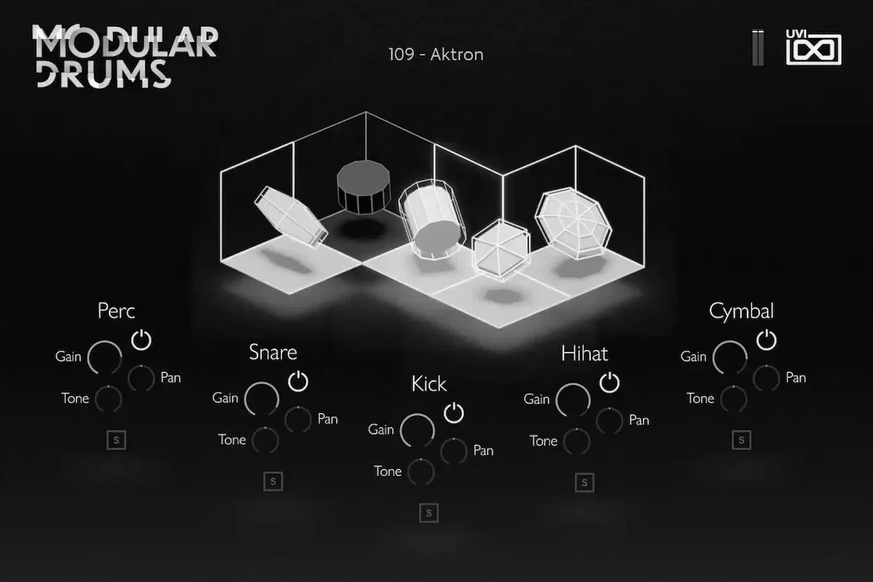 UVI Modular Drums Expansion for Falcon