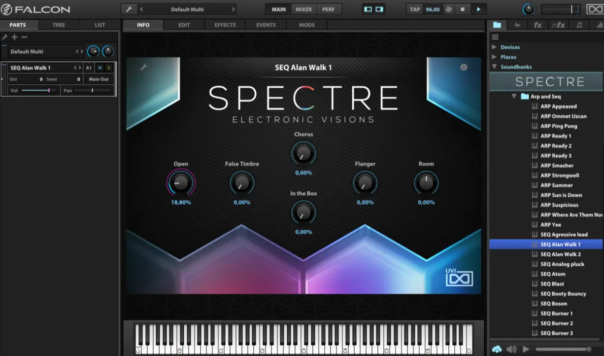 UVI Spectre Expansion for Falcon