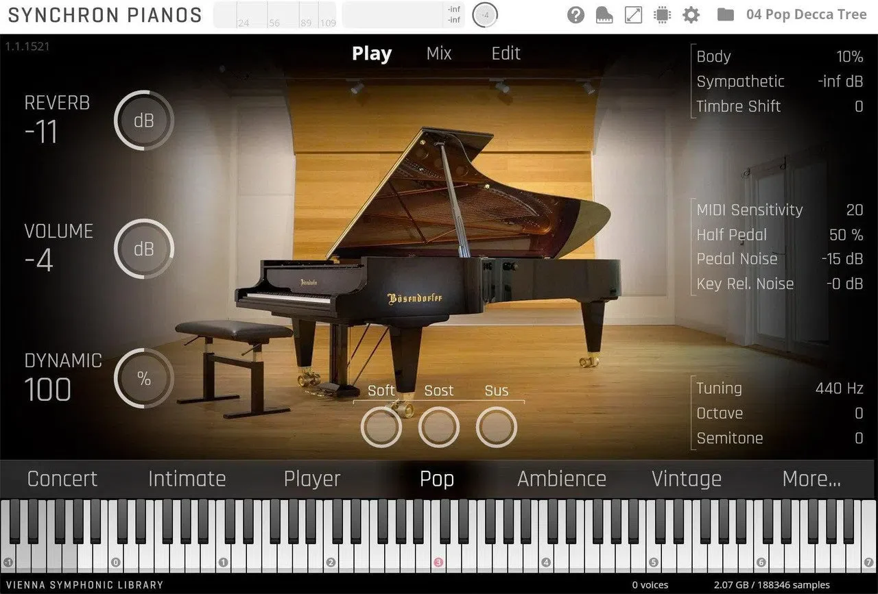 Vienna Studio Bosendorfer 280VC Standard Library - Image 2