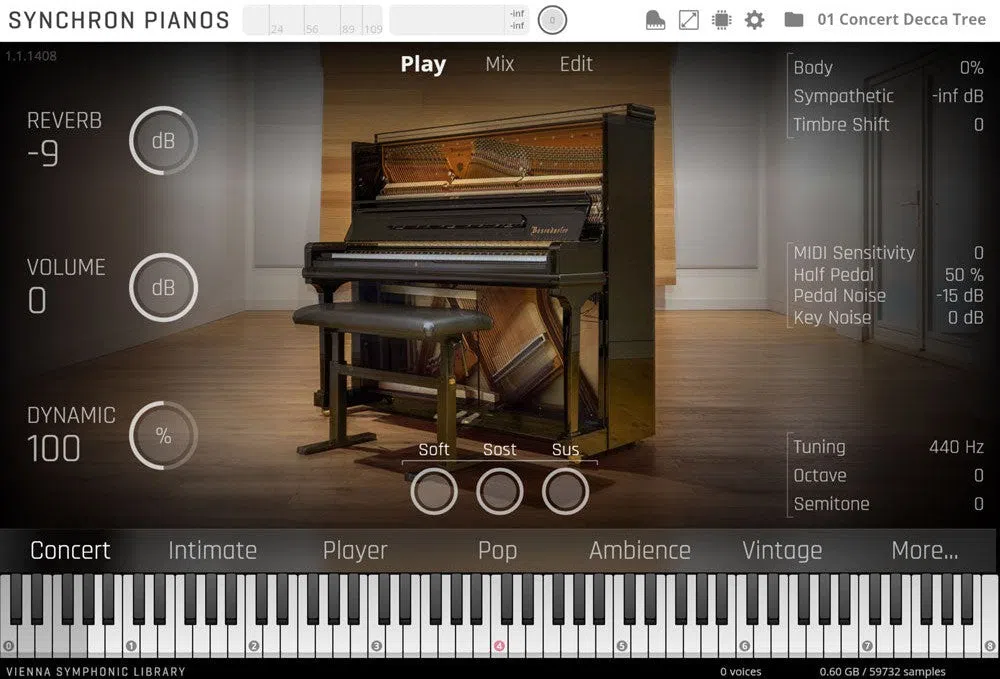 Vienna Studio Bosendorfer Upright Full Library - Image 2