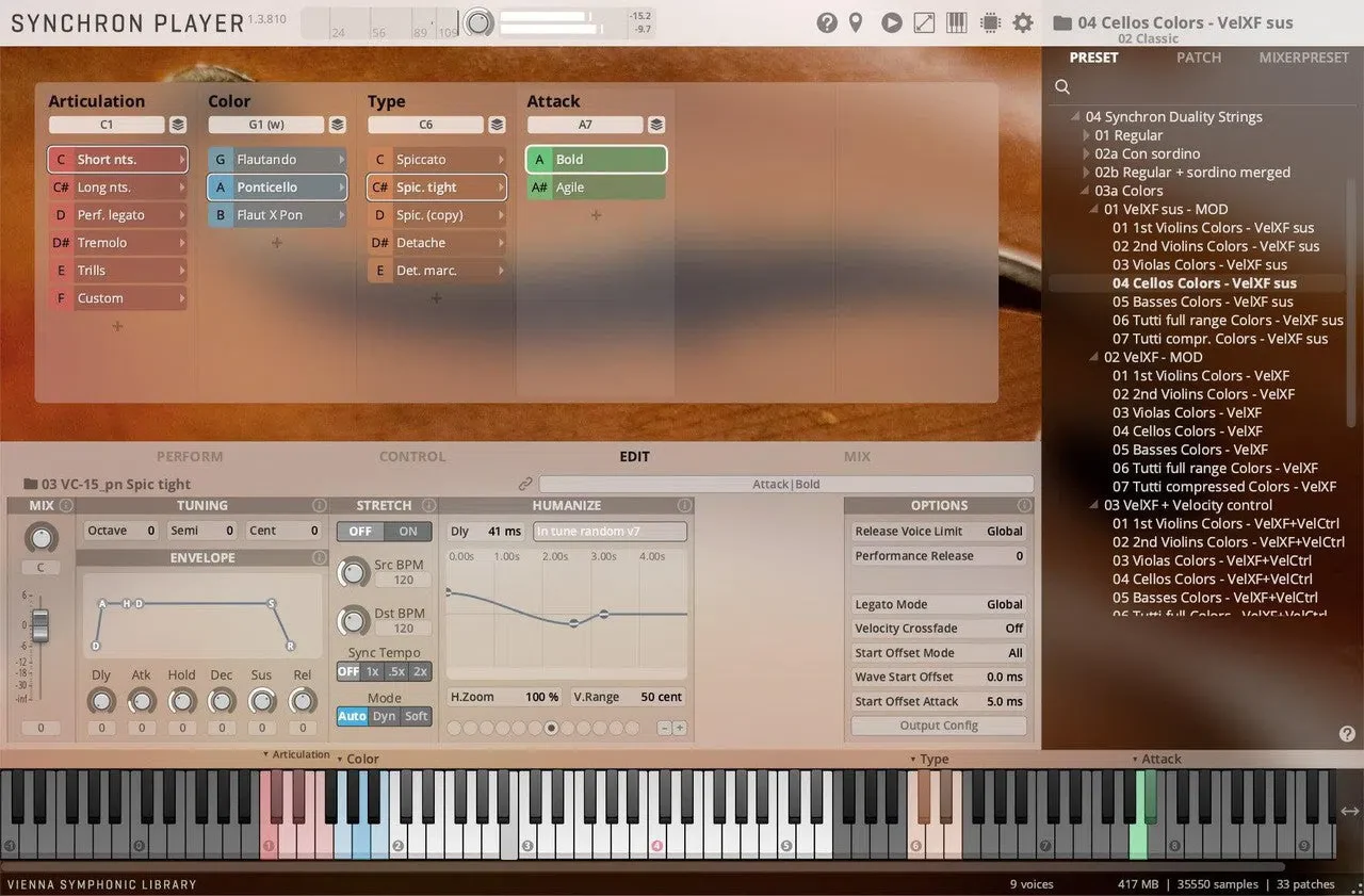 Vienna Synchron Duality Strings (Colors) Full Library - Image 2