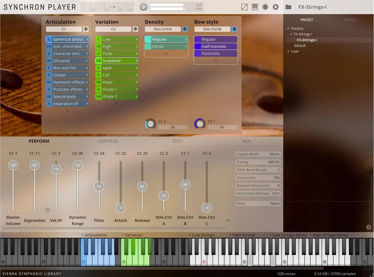 Vienna Synchron FX Strings Full Library - Image 2