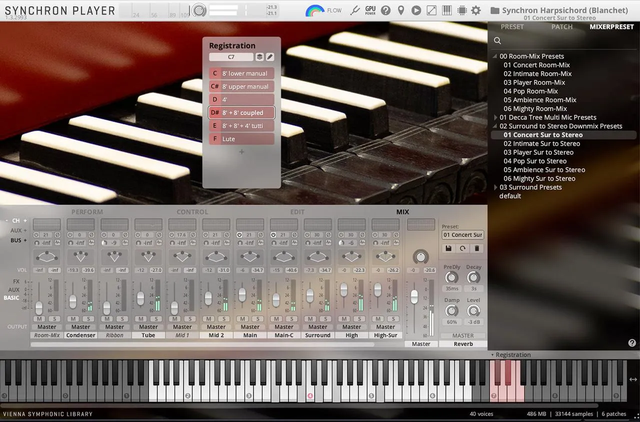 Vienna Synchron Harpsichord (Blanchet) Full Library - Image 3