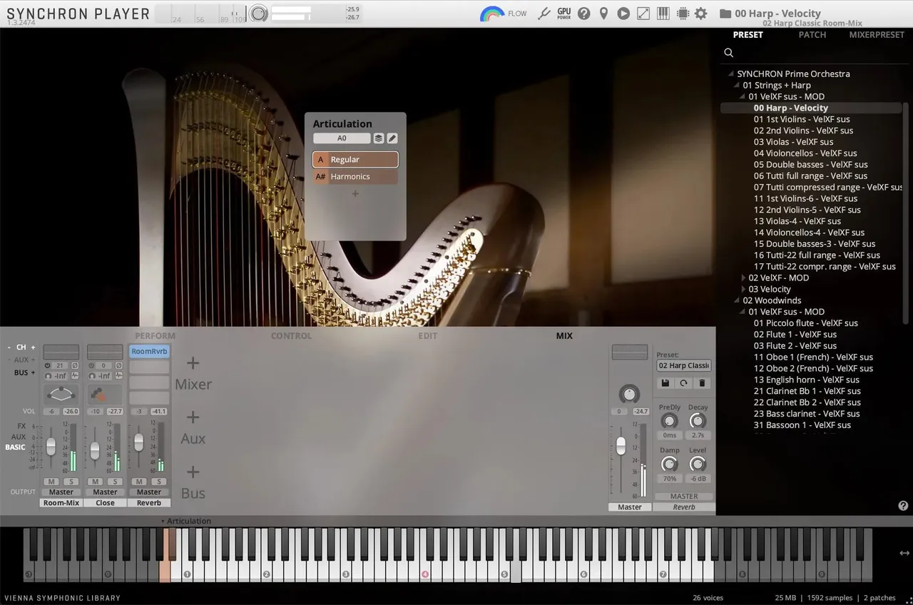 Vienna Synchron Prime Harp - Image 3