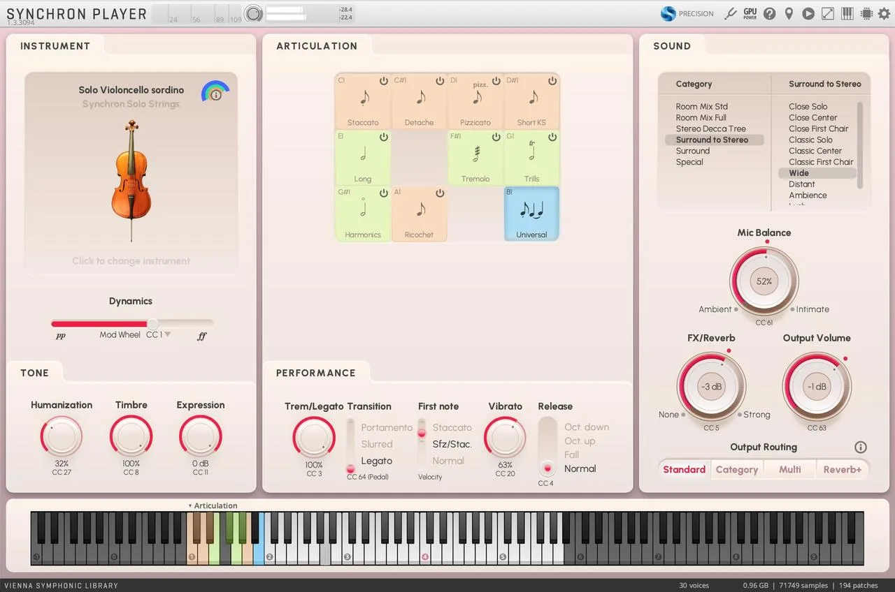 Vienna Synchron Solo Strings Bundle (sordino) Full Library - Image 3