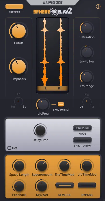 W. A. Production SphereDelay 2