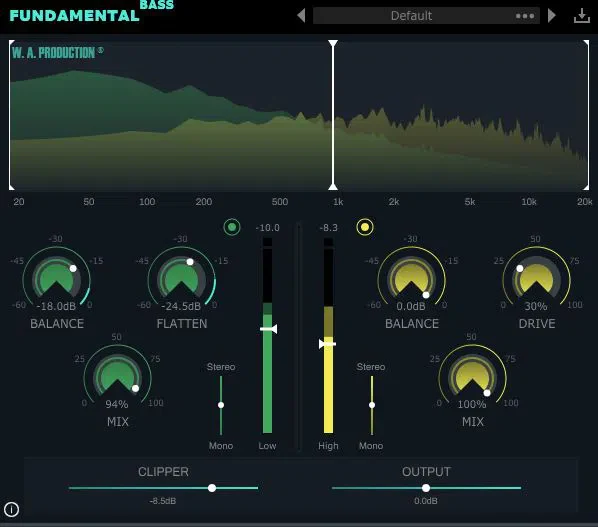 W. A. Production Fundamental Bass