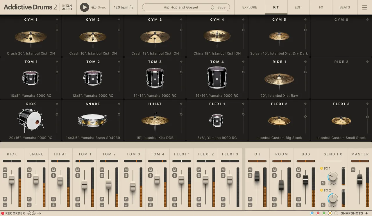 XLN Audio Addictive Drums 2: Hip Hop and Gospel Collection - Image 3