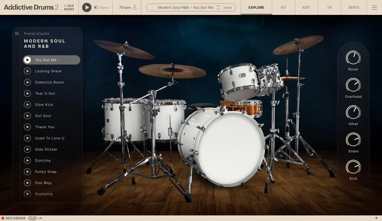 XLN Audio Addictive Drums 2: Soul and R&B Collection - Image 2