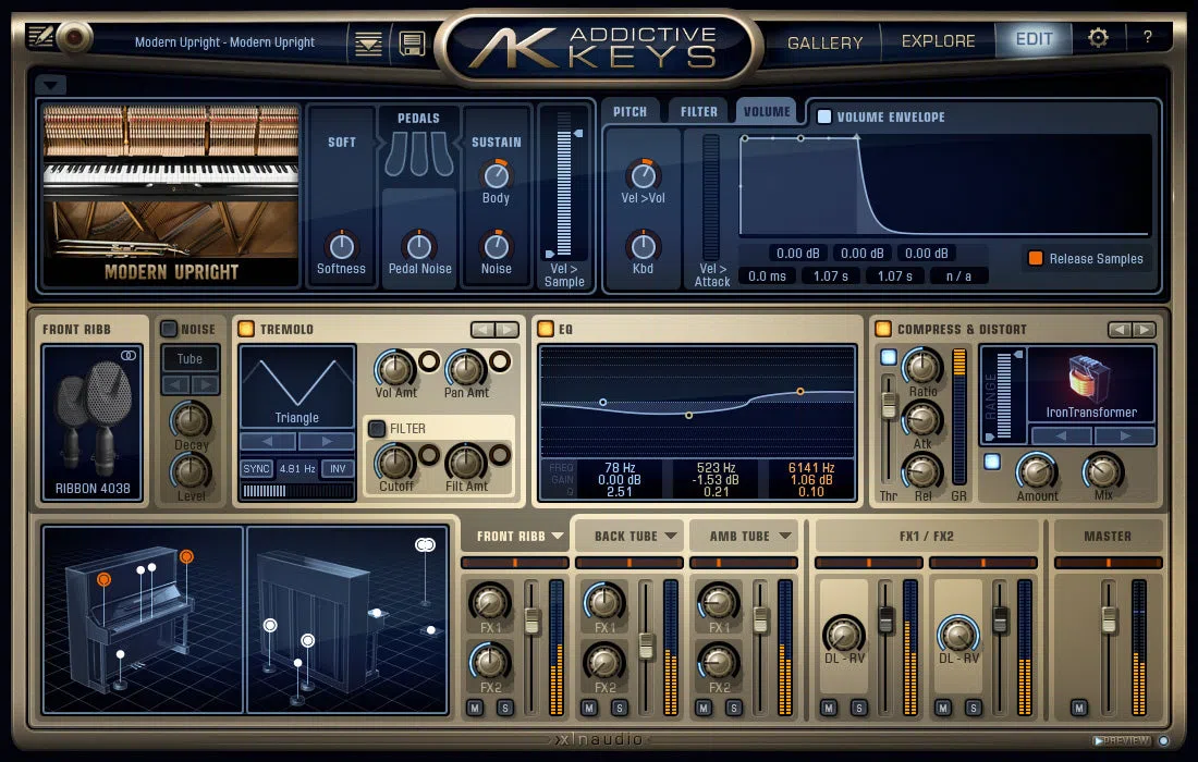 XLN Audio Addictive Keys: Modern Upright - Image 2
