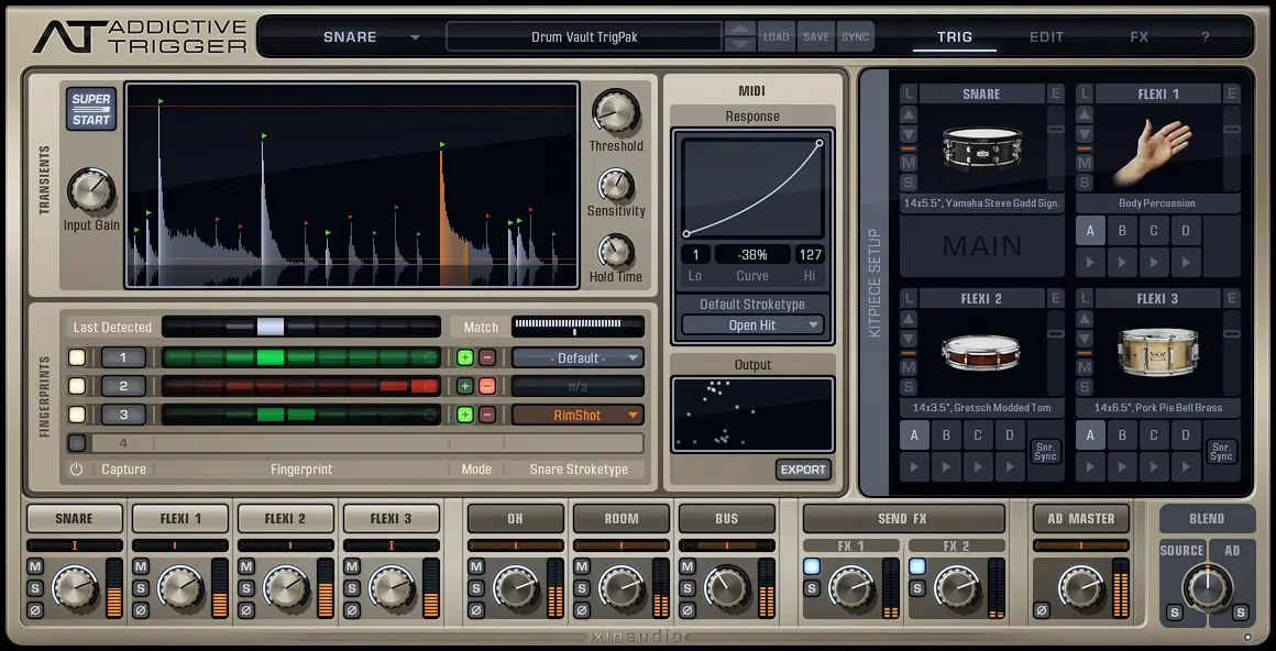 XLN Audio Addictive Trigger + Drum Vault Bundle