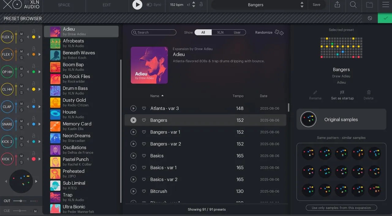 XLN Audio XO Expansion: Adieu by Drew Adieu - Image 2