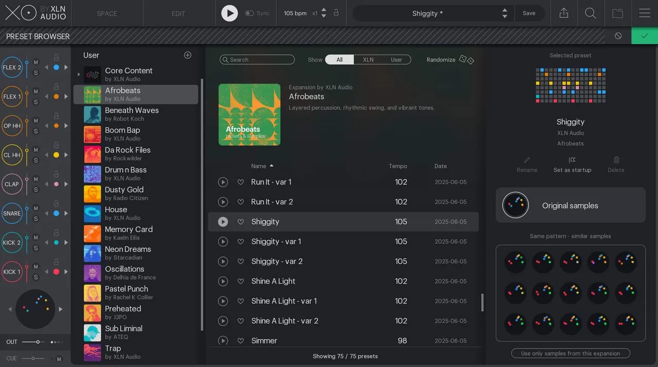 XLN Audio XO Expansion: Afrobeats - Image 2